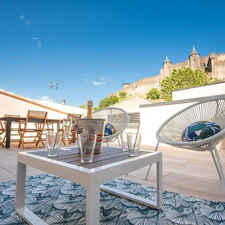 Апартаменти La Terrasse De La Tour Pinte. Каркассонн Екстер'єр фото