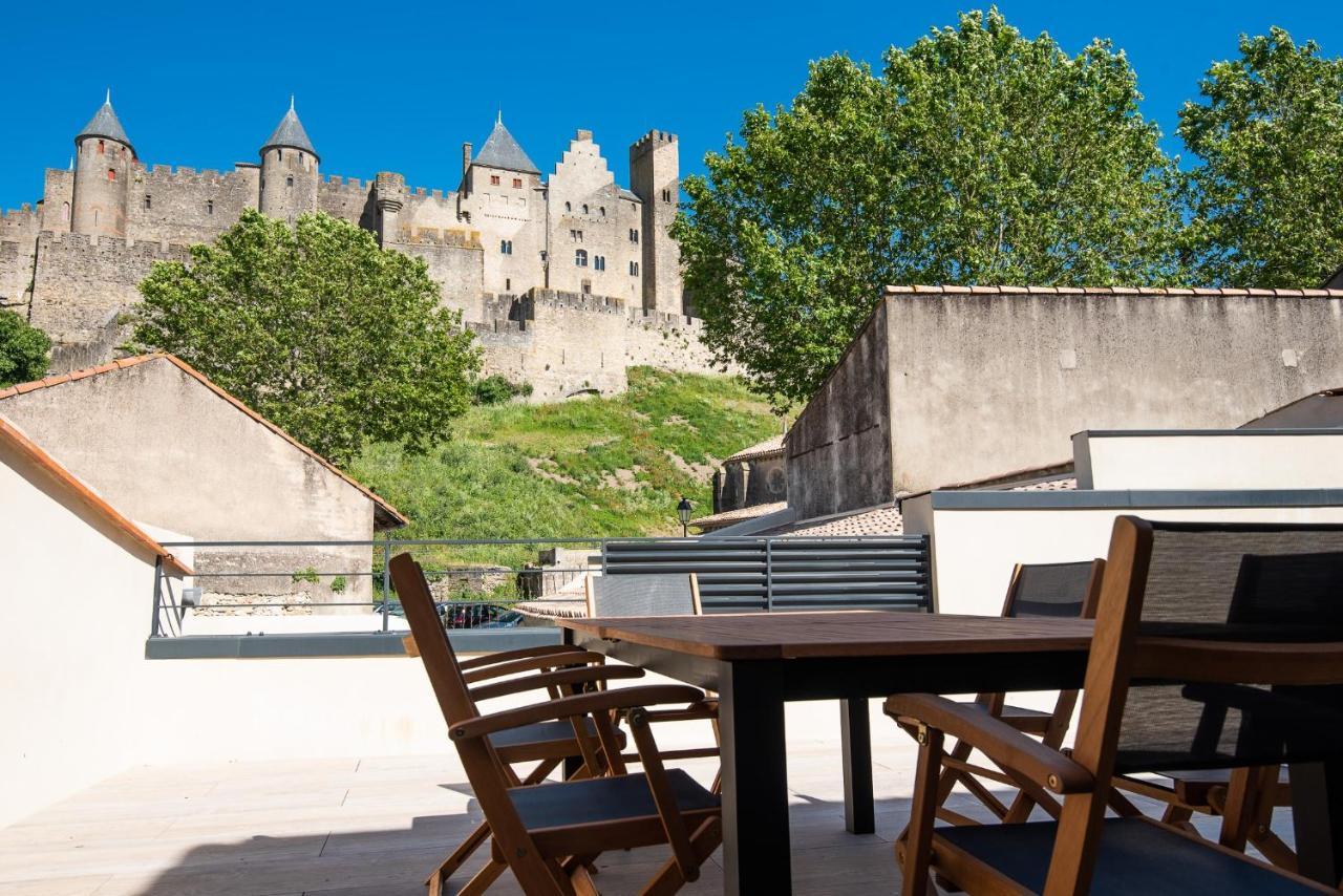 Апартаменти La Terrasse De La Tour Pinte. Каркассонн Екстер'єр фото